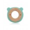 Kiokids Wood and Silicone Teether Bear Green Kiokids Wood and Silicone Teether Bear Green