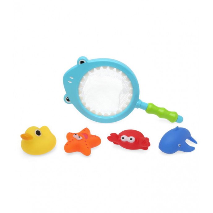 Kiokids Anti-Mould Bath Toy with Net 4pk