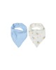 Kiokids Bandana Bib Bamboo Blue