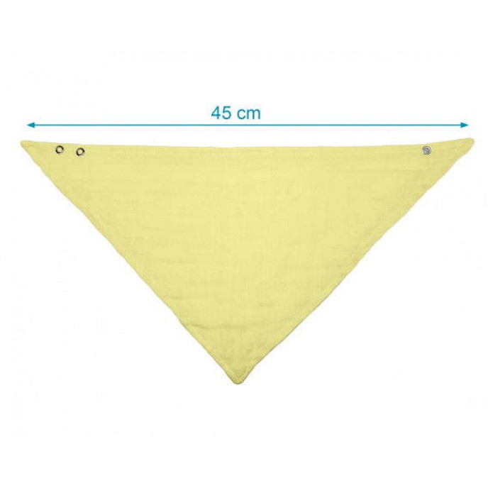 Kiokids Bandana Bib Bamboo Beige