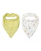 Kiokids Bandana Bib Bamboo Beige