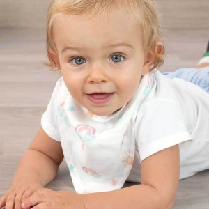 Kiokids Bamboo Bandana Bib Mint Kiokids Bamboo Bandana Bib Mint