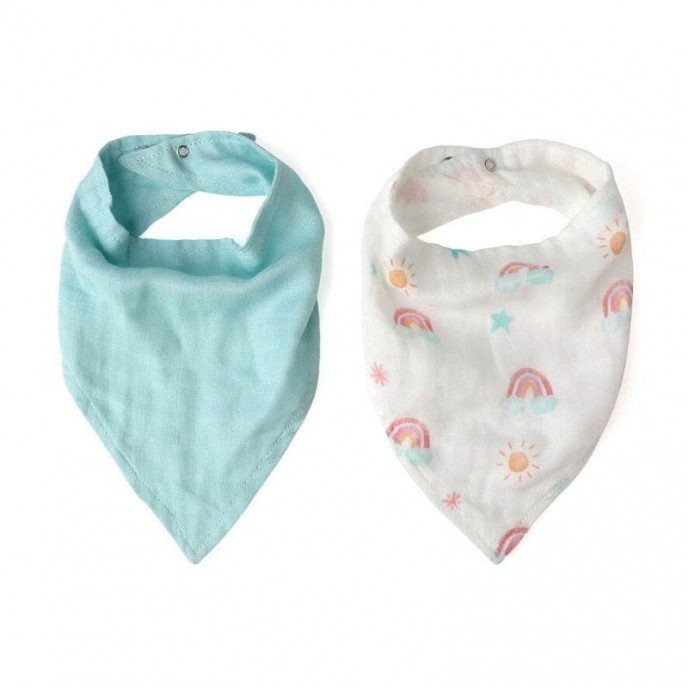 Kiokids Bamboo Bandana Bib Mint