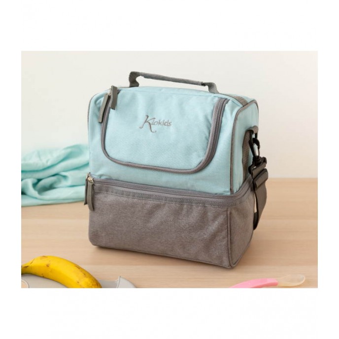 Kiokids Thermal Bag with Compartment Blue