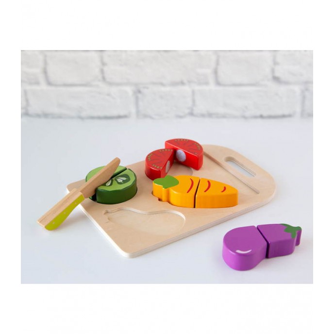 Kiokids Wooden Puzzle Vegetables