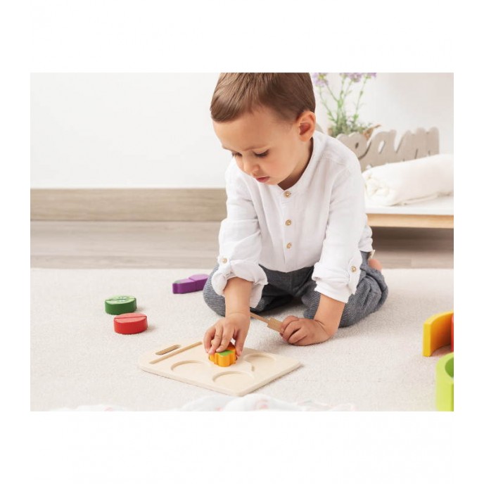 Kiokids Wooden Puzzle Vegetables Kiokids Wooden Puzzle Vegetables