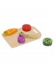 Kiokids Wooden Puzzle Vegetables