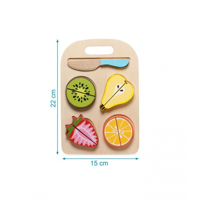 Kiokids Wooden Puzzle Fruits