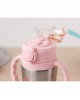 Kiokids Insulated Straw Cup Pink