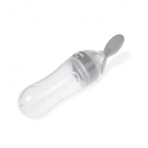 Kiokids Squeeze Spoon Grey Kiokids Squeeze Spoon Grey