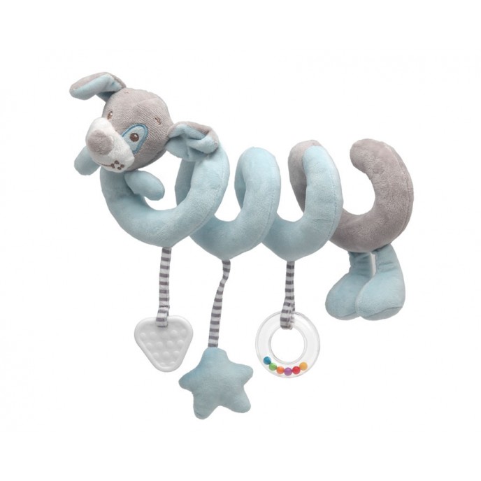 Kiokids Spiral Toy Dog Blue