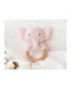 Kiokids Rattle Elephant Pink