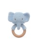 Kiokids Rattle Elephant Blue