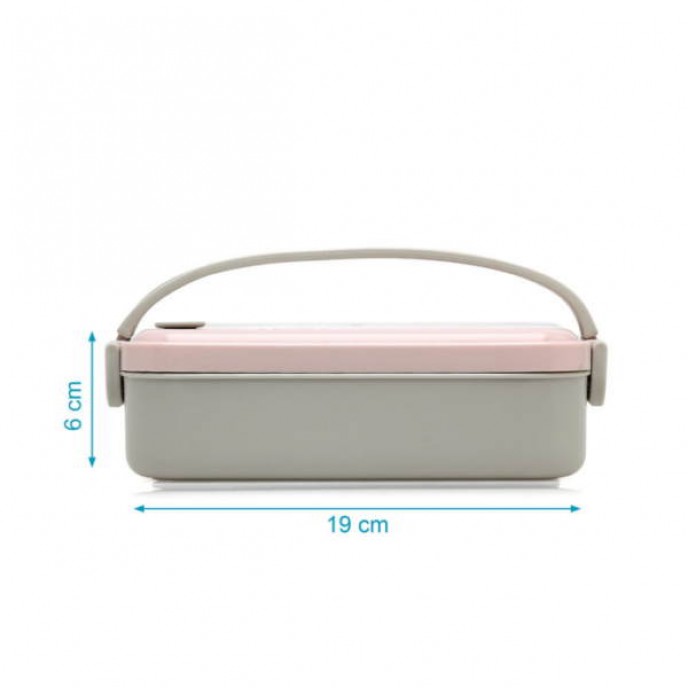 Kiokids Lunch Box Thermal 550ml Pink Bunny Kiokids Lunch Box Thermal 550ml Pink Bunny