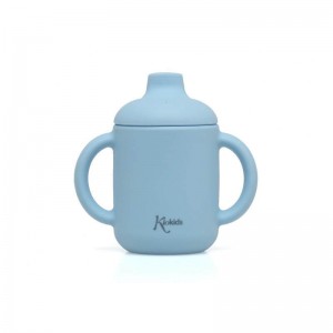 Kiokids Silicone Spout Cup 120ml Blue Kiokids Silicone Spout Cup 120ml Blue