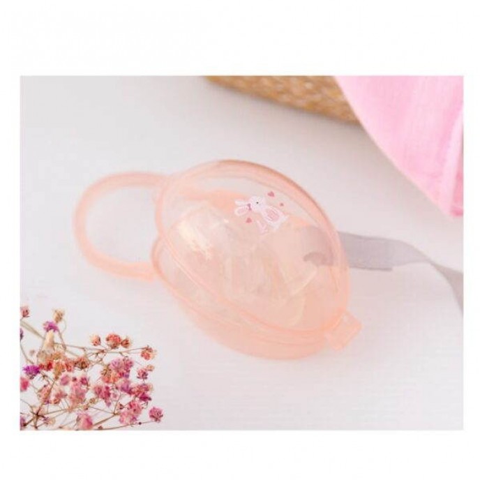 Kiokids Soother Case Bunny Pink