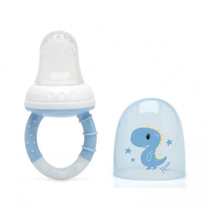 Kiokids Baby Feeder Silicone Blue Dino