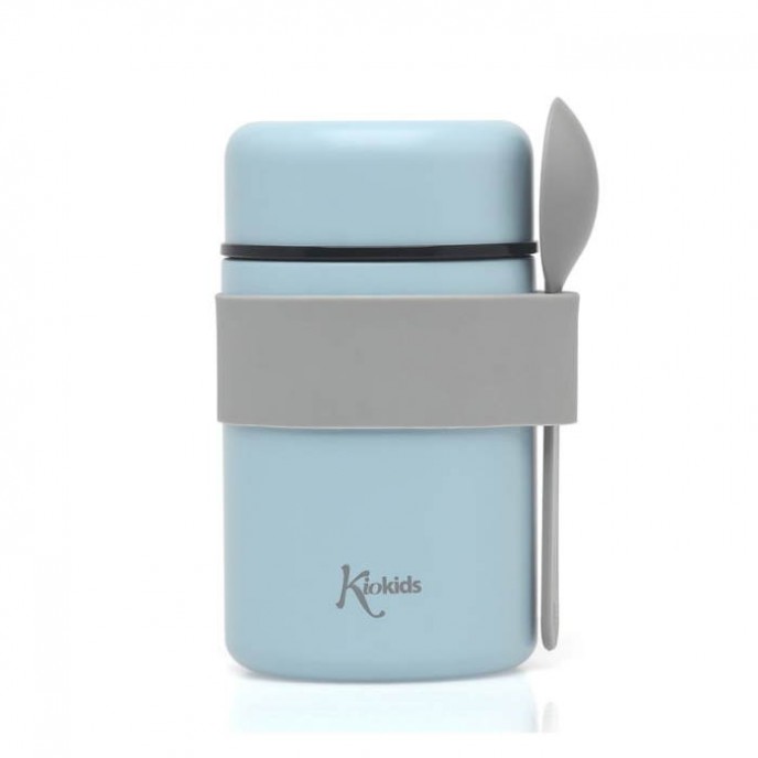 Kiokids Food Flask 500ml Blue