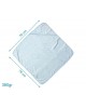 Kiokids Hooded Towel Bamboo 76cm Blue