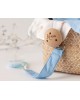 Kiokids Wood and Cotton Soother Clip Blue