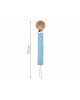 Kiokids Wood and Cotton Soother Clip Blue