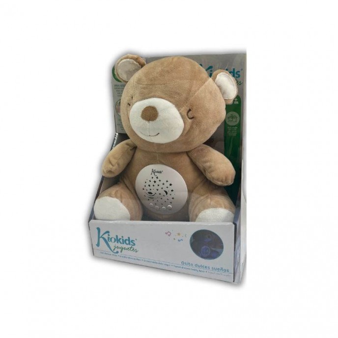 Kiokids Plush Projector with Music Bear