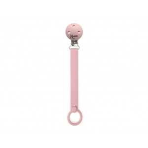 Kiokids Silicone Soother Clip Pink