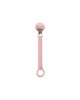 Kiokids Silicone Soother Clip Pink