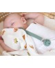 Kiokids Silicone Soother Clip Sage