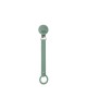 Kiokids Silicone Soother Clip Sage