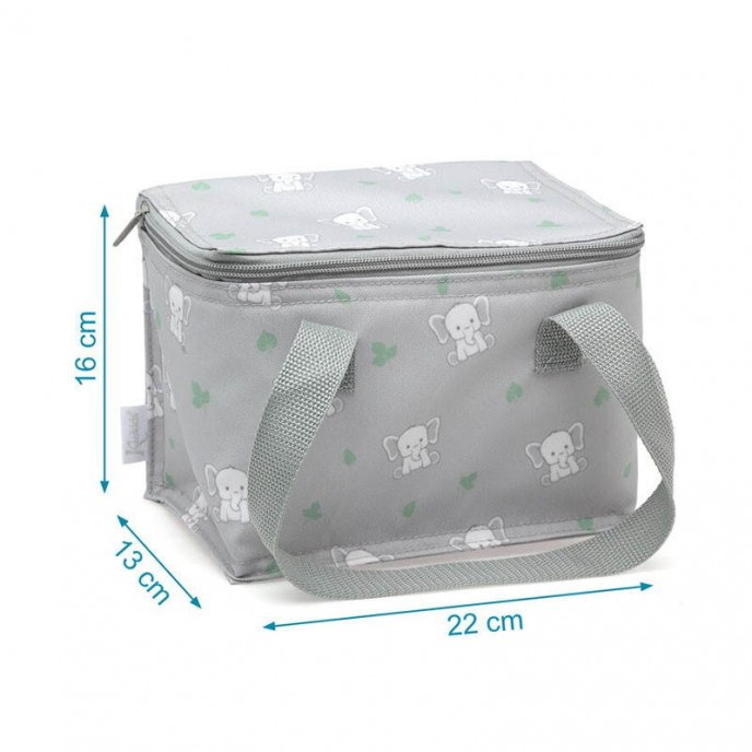 Kiokids Thermal Bag Grey Elephant 4L Kiokids Thermal Bag Grey Elephant 4L