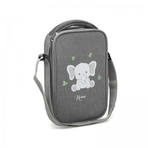 Kiokids Thermal Bag Grey Elephant 2.5L Kiokids Thermal Bag Grey Elephant 2.5L