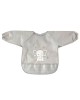 Kiokids Bib Long Sleeve Grey Elephant