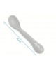 Kiokids Silicone Large Spoon 6m Grey