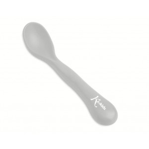 Kiokids Silicone Large Spoon 6m Grey