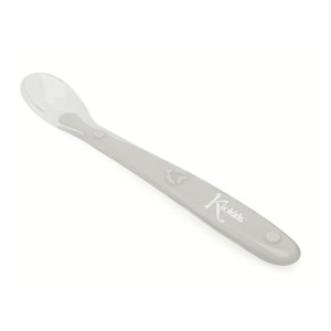 Kiokids Silicone Spoon 6m Grey