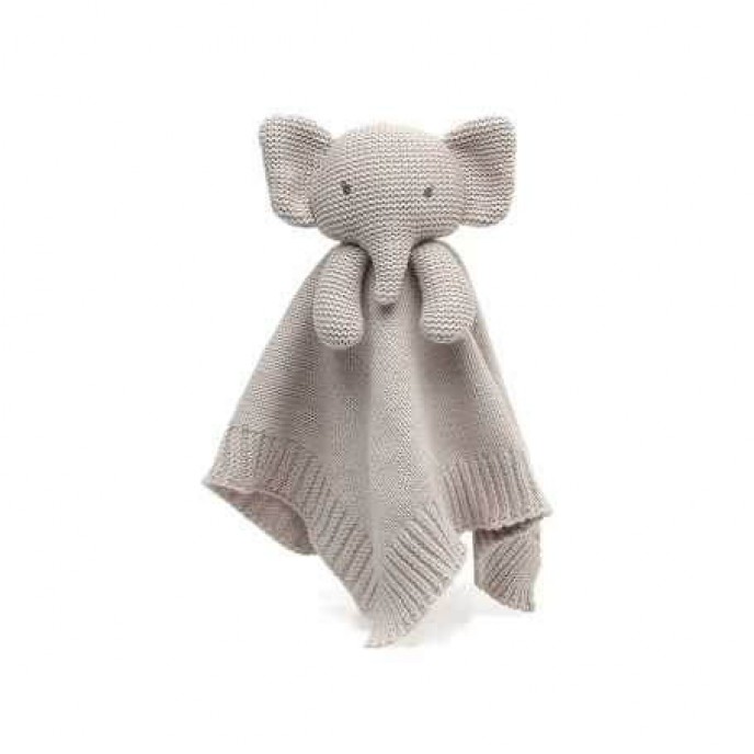 Kiokids Doudou Comforter Elephant Grey