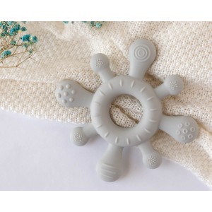 Kiokids Silicone Teether Grey Kiokids Silicone Teether Grey