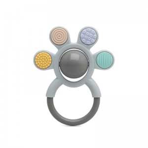 Kiokids Silicone Teether and Rattle Kiokids Silicone Teether and Rattle