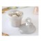 Kiokids Milk Powder Dispenser and Bowl Grey Kiokids Milk Powder Dispenser and Bowl Grey