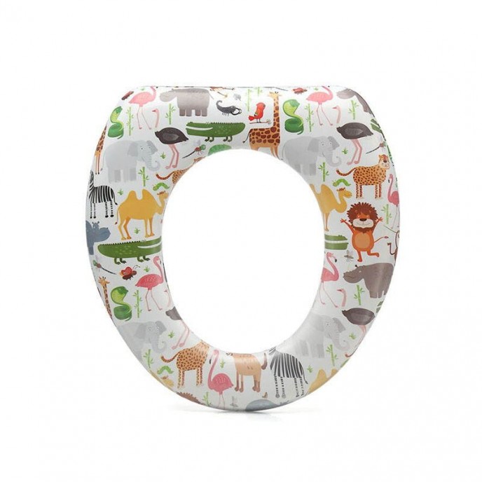 Kiokids Toilet Trainer Seat Jungle Animals