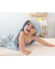 Kiokids Hooded Towel Bamboo 100cm Blue Kiokids Hooded Towel Bamboo 100cm Blue
