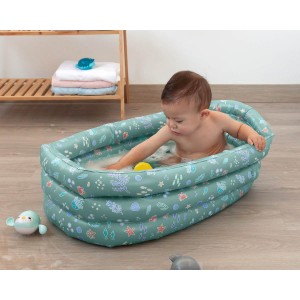 Kiokids Inflatable Bath Sage Sea Kiokids Inflatable Bath Sage Sea