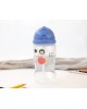 Kiokids Straw Bottle 350ml Blue Space