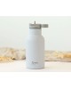 Kiokids Insulated Straw Bottle 350ml Grey
