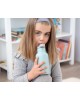 Kiokids Insulated Straw Bottle 350ml Sage