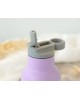 Kiokids Insulated Straw Bottle 350ml Lavender