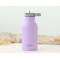 Kiokids Insulated Straw Bottle 350ml Lavender