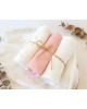 Kiokids Bamboo Muslins 3pk Pink Leaves