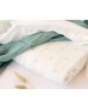 Kiokids Bamboo Muslins 3pk Sage Leaves